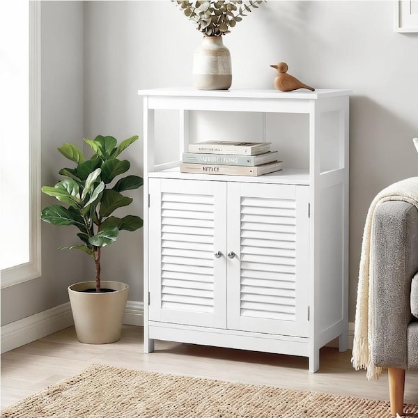 80cm Artiss Buffet Sideboard Cabinet Cupboard- IVOR White