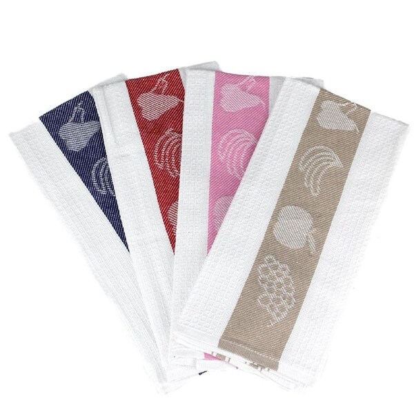 12x Tea Towels Bulk Hand Dish Cloth Teatowel 100% Cotton Kitchen Linen 55 x 80cm