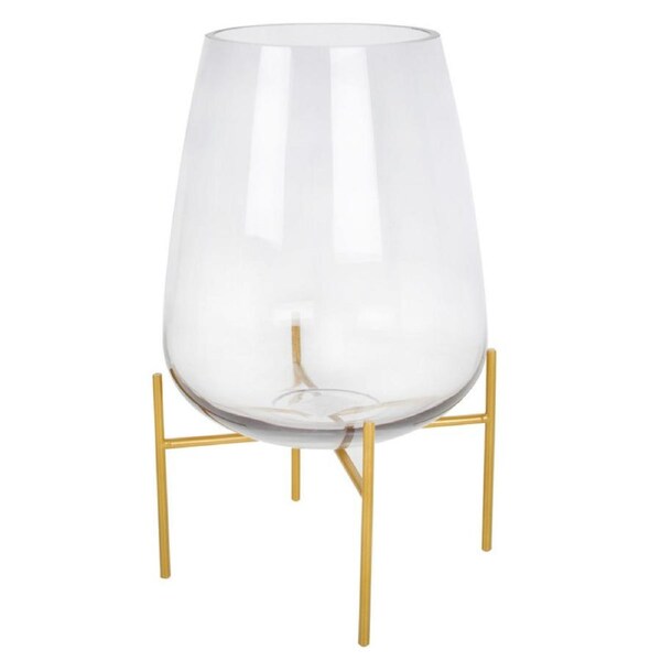 Bella Vase On Stand 19X29cm
