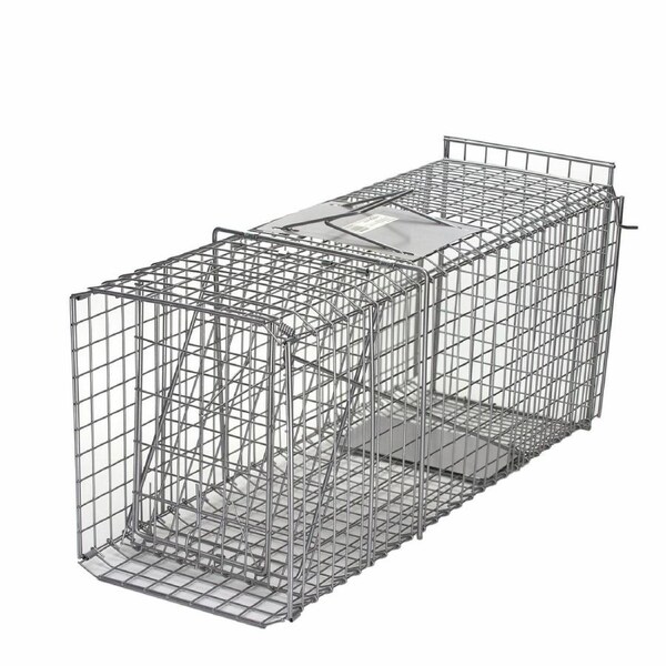 AgBoss 76cm x 30cm x 30cm Collapsible Animal Trap - 300310