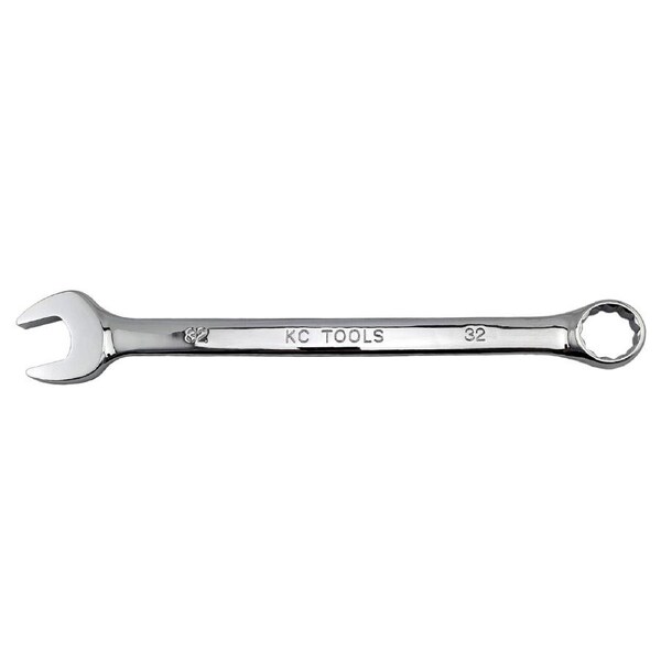 KC Tools 32mm Polished Cr-V Combination Spanner - ACM32