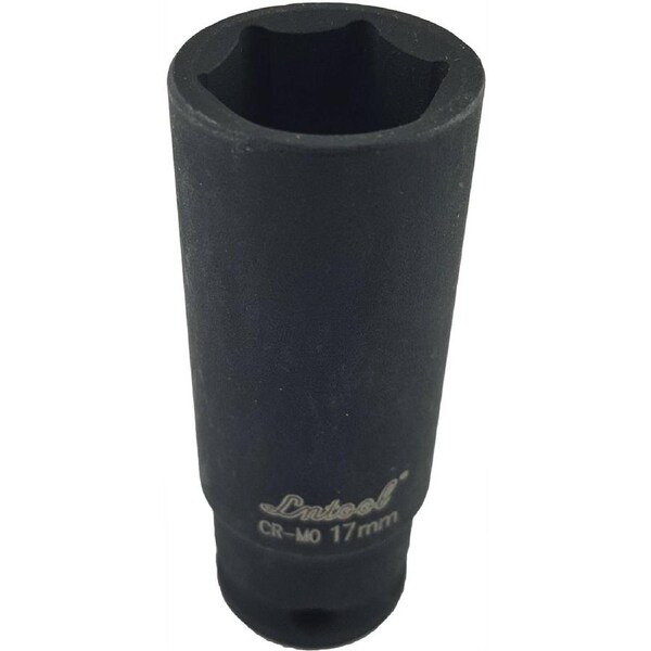KC Tools 3/8" Drive 17mm Deep 6 Point Impact Socket - Metric - 11277
