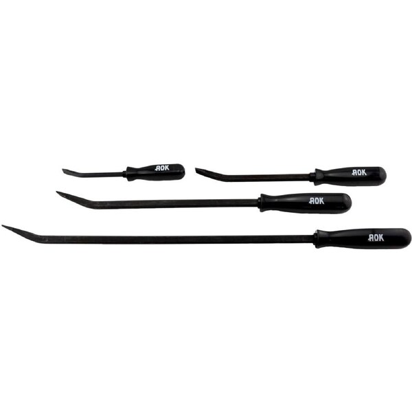 AOK by KC Tools 4 Piece Pry Bar Set with PVC Handles - 08330 | Woolworths