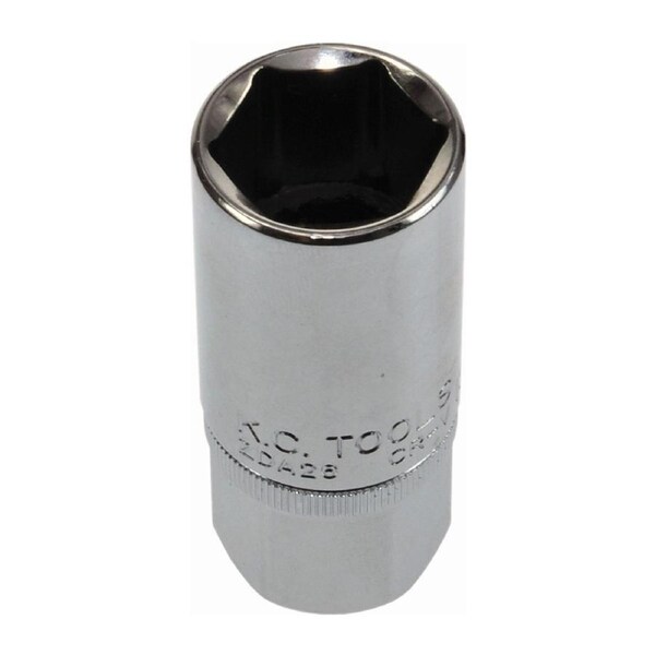 KC Tools 1/2" Dr Spark Plug Socket Magnetic 13/16"
