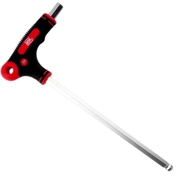 AOK by KC Tools 3/8" T-Handle Ball End Hex Allen Key - HKW24I