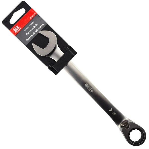AOK by KC Tools 19mm Metric 72T Reversible Ratchet Wrench Spanner - RSR-19