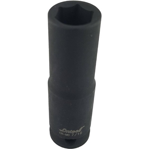 KC Tools 3/8" Drive 7/16" Deep 6 Point Impact Socket - AF - 11287