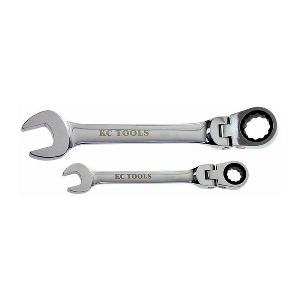 KC Tools 13mm 72T Flex Head One Way Gear Ratchet Wrench Spanner - A13784