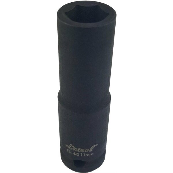 KC Tools 3/8" Drive 11mm Deep 6 Point Impact Socket - Metric - 11271
