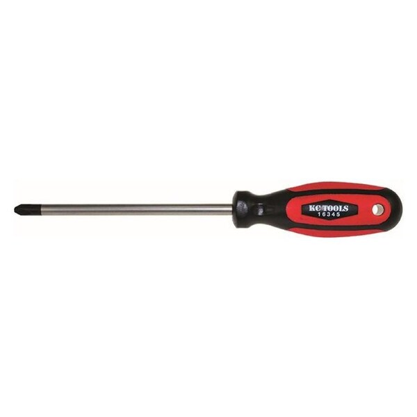 KC Tools No.0 x 60mm Anti-Slip Phillips Screwdriver - 16340