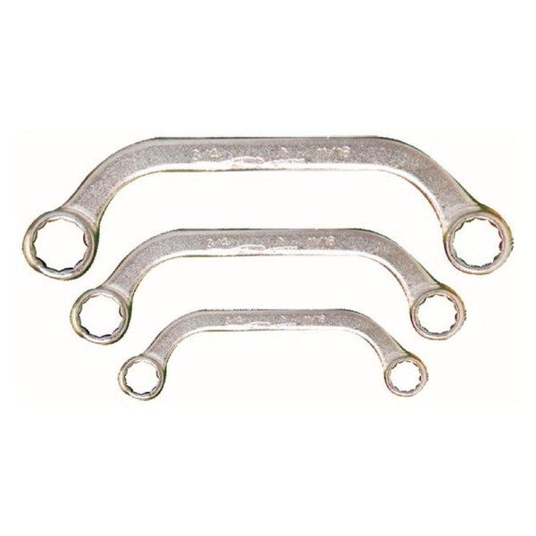 ProAm by KC Tools 3 Piece 7/16" - 3/4" Obstruction Spanner Set - 19809