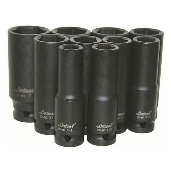KC Tools 1/2" Drive 19mm Deep 6 Point Impact Socket - Metric - 11449