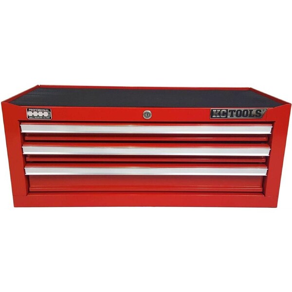 KC Tools 3-Drawer Tool Box Add On with Ball Bearing Slides - Red - A12115