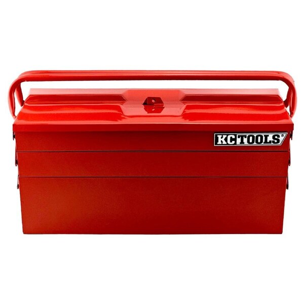 KC Tools 5 Tray Cantilever Tool Box - Red - A12182