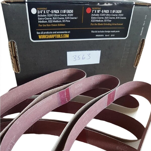 Work Sharp Stiff Belt Kit 6 Pack