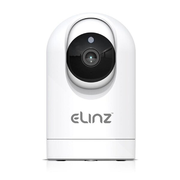 Elinz 1080P WiFi IP Auto Tracking Security Camera HD Wireless Pan Tilt CCTV Alexa Echo Google Home Compatible