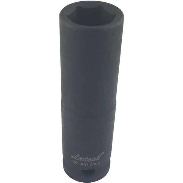 KC Tools 3/8" Drive 12mm Deep 6 Point Impact Socket - Metric - 11272