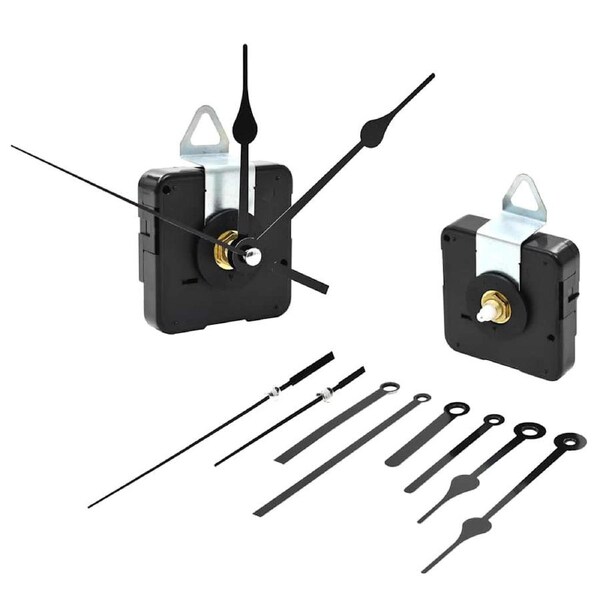 Quartz Clock Movement with Pointers vidaXL