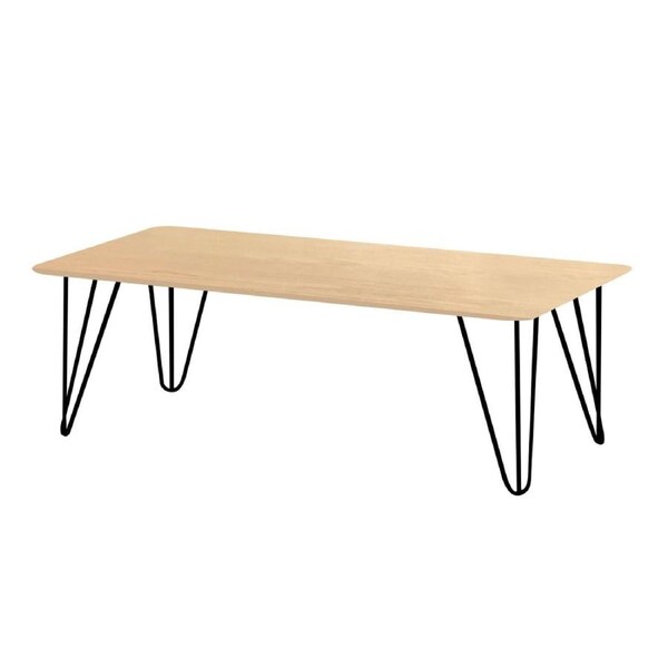 HomeStar Ceres Rectangular Coffee Table - Natural Oak