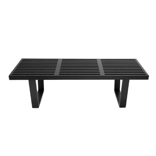 George Nelson Replica Platform Bench 152cm - Black