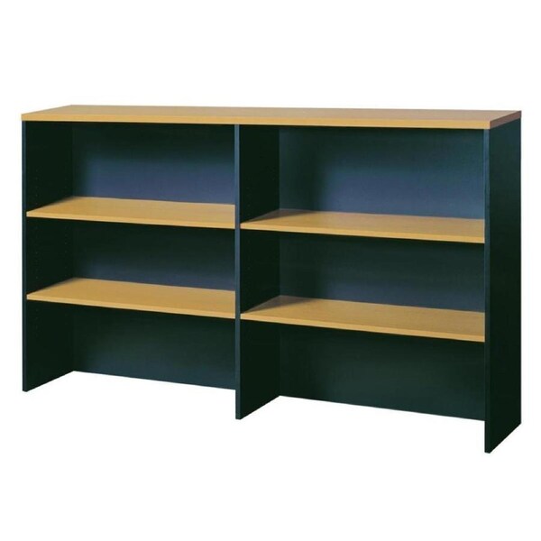 Mantone Overhead Hutch - 150cm - Select Beech/Ironstone