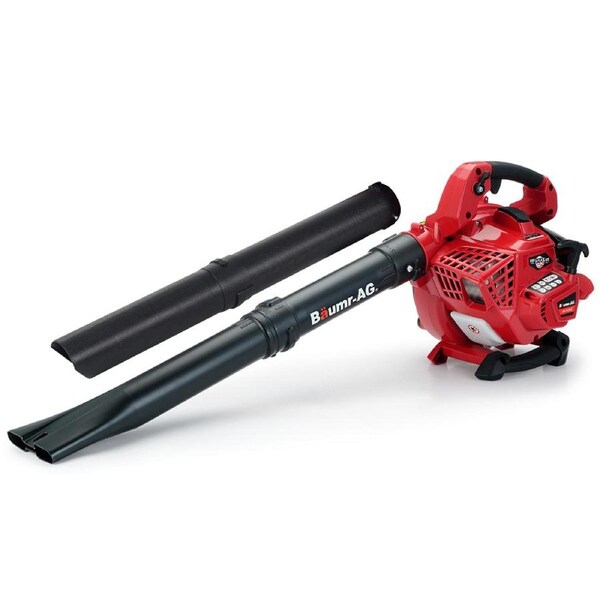 BAUMR-AG Cordless Leaf Blower Vacuum Petrol Hand Garden Lawn Held Vac 2-Stroke