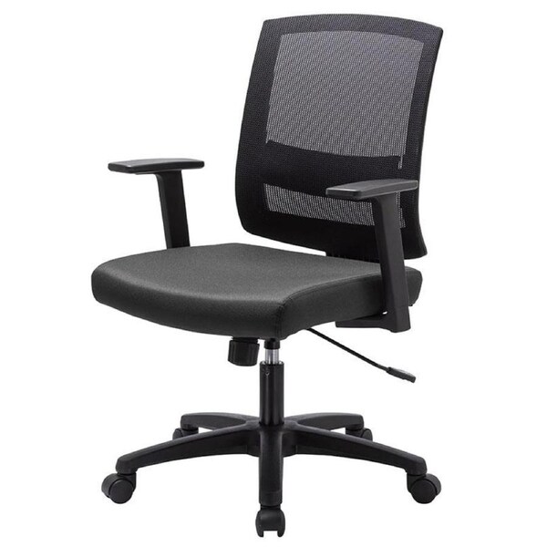 Galen Mesh Ergonomic Office Chair - Black