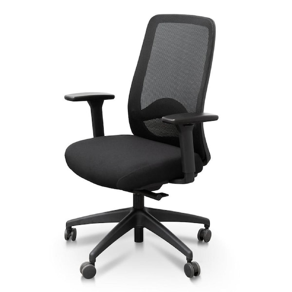 Donny Mesh Ergonomic Office Chair - Black
