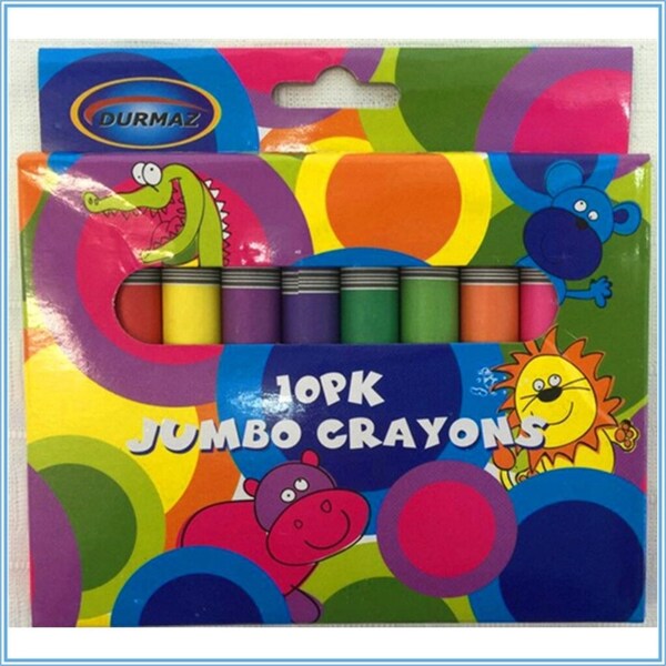 50 X JUMBO SIZE EXTRA THICK CRAYON CRAYONS ASSORTED COLORS KID CRAFT GIFT DRAW D