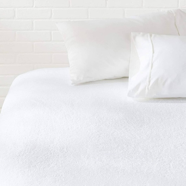Fully Fitted Waterproof Mattress Protector Topper Cover (King Size)