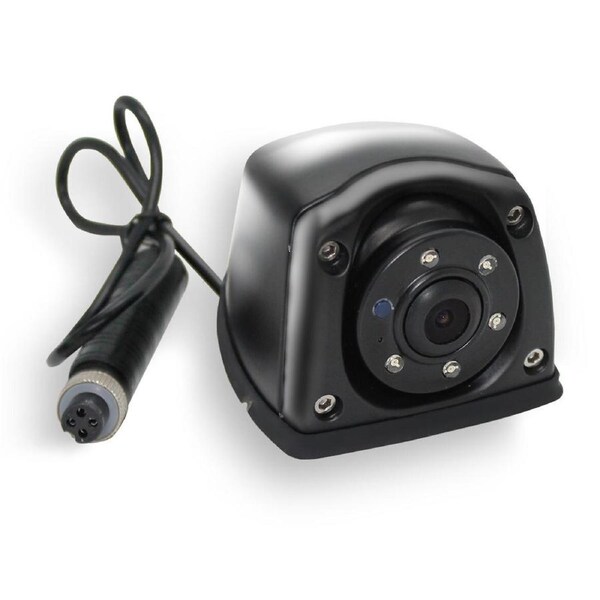 Elinz 4 PIN Heavy Duty 800TVL Car Side View CCD Reverse Small Camera Waterproof Bus Truck Caravan