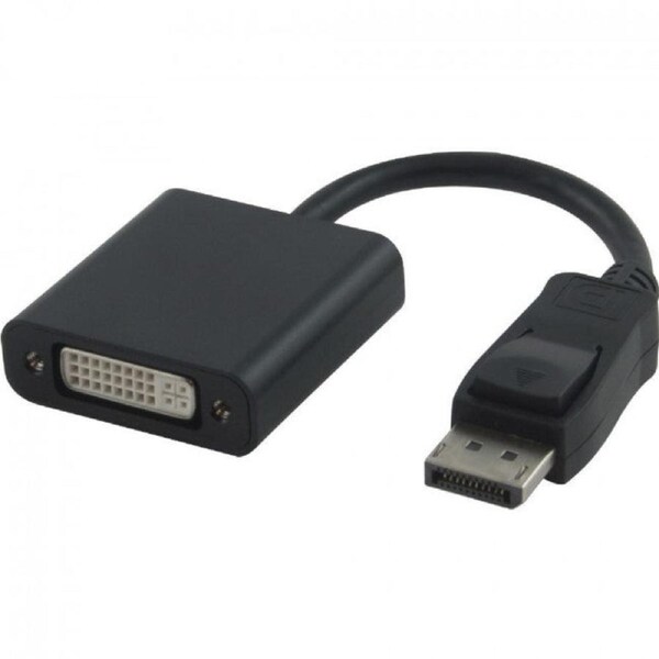 15cm Displayport Male Dvi Female Black