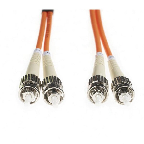 15M St St Om1 Multimode Fibre Optic Cable Orange