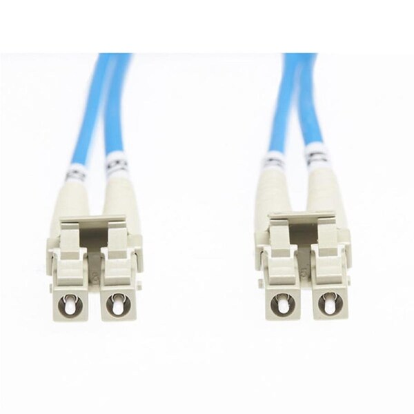 2M Lc Lc Om4 Multimode Fibre Optic Cable Blue