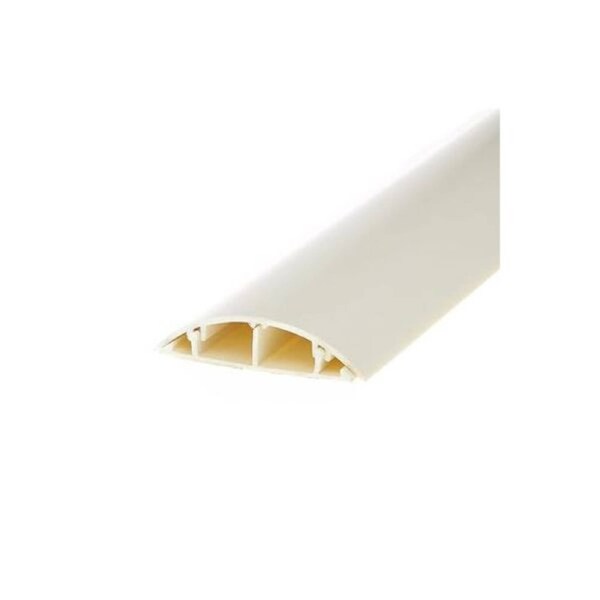 Cable Cover 90Mm X 19Mm X 2M White