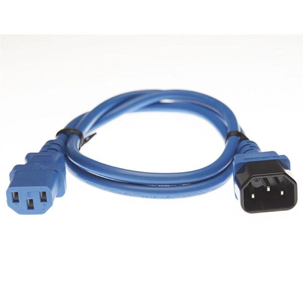 Iec C13 To C14 Power Cable Blue 3M
