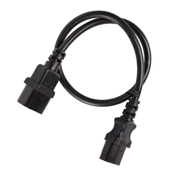 Iec Extension Cord 1M MF Black