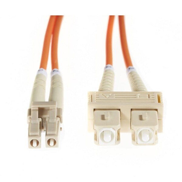Lc Sc Om1 Multimode Fibre Optic Cable Orange