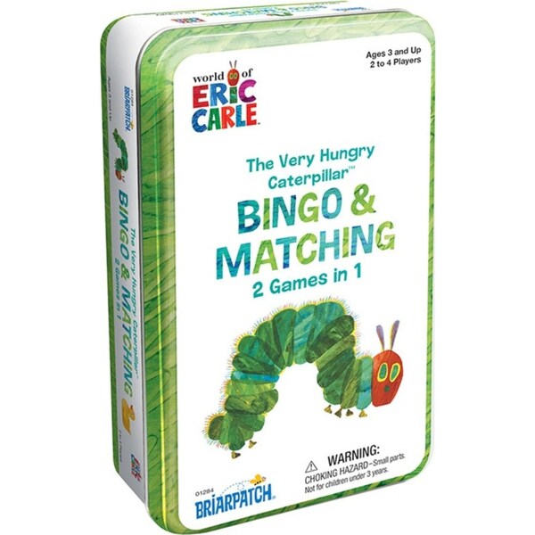 U Games The Very Hungry Caterpillar Bingo & Matching Kids Game 2-4 Players 3y+