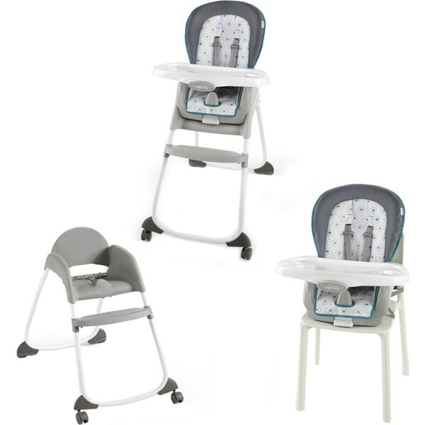 Ingenuity Trio 3-In-1 High Chair/Baby Booster Seat/Toddler Classic Chair Nash