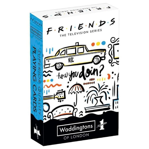 Waddingtons of London Friends TV Series Playing Cards Games Kids/Family