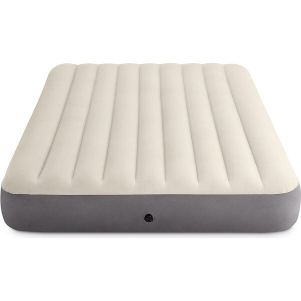 Intex Dura-Beam Queen 25cm Thick Camping/Indoor Inflatable Mattress Airbed