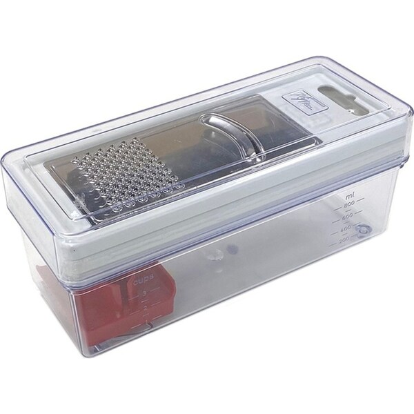 6in1 Food Slicer/Cutter/Grater Set w/ Storage Container Vegetables/Fruits/Cheese