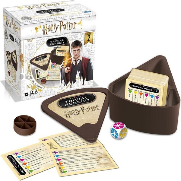 Harry Potter Trivial Pursuit Vol.2 Game/Card 600 Questions 12y+ Family/Kids