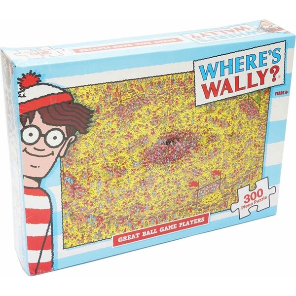 300pc Where's Wally Great Ball Game Players 61cm Jigsaw Puzzle Educational Kids