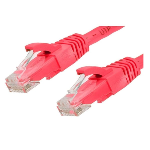 RJ45 CAT6 Ethernet Cable Red