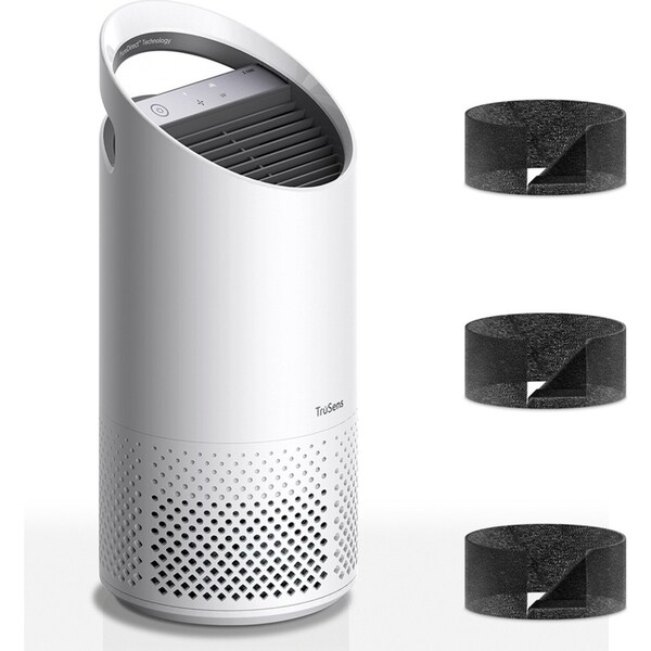 Trusens Z1000 23sqm Small Air Purifier/Cleaner Set w/Replacement Carbon Filters