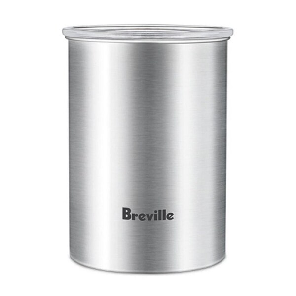 Breville 500ml Stainless Steel Airtight Coffee Bean Keeper/Canister/Storage