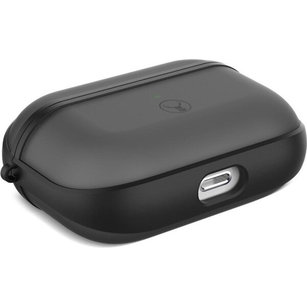 Bon.Elk Edge Case for Apple AirPod Pro Wireless Charge/LED/Drop Proof Cover BLK