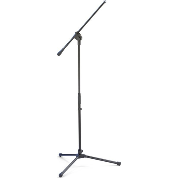 Samson MK-10 Microphone/Mic Boom 63.5cm Tripod Stand Mic Holder/Mount w/Clip BK